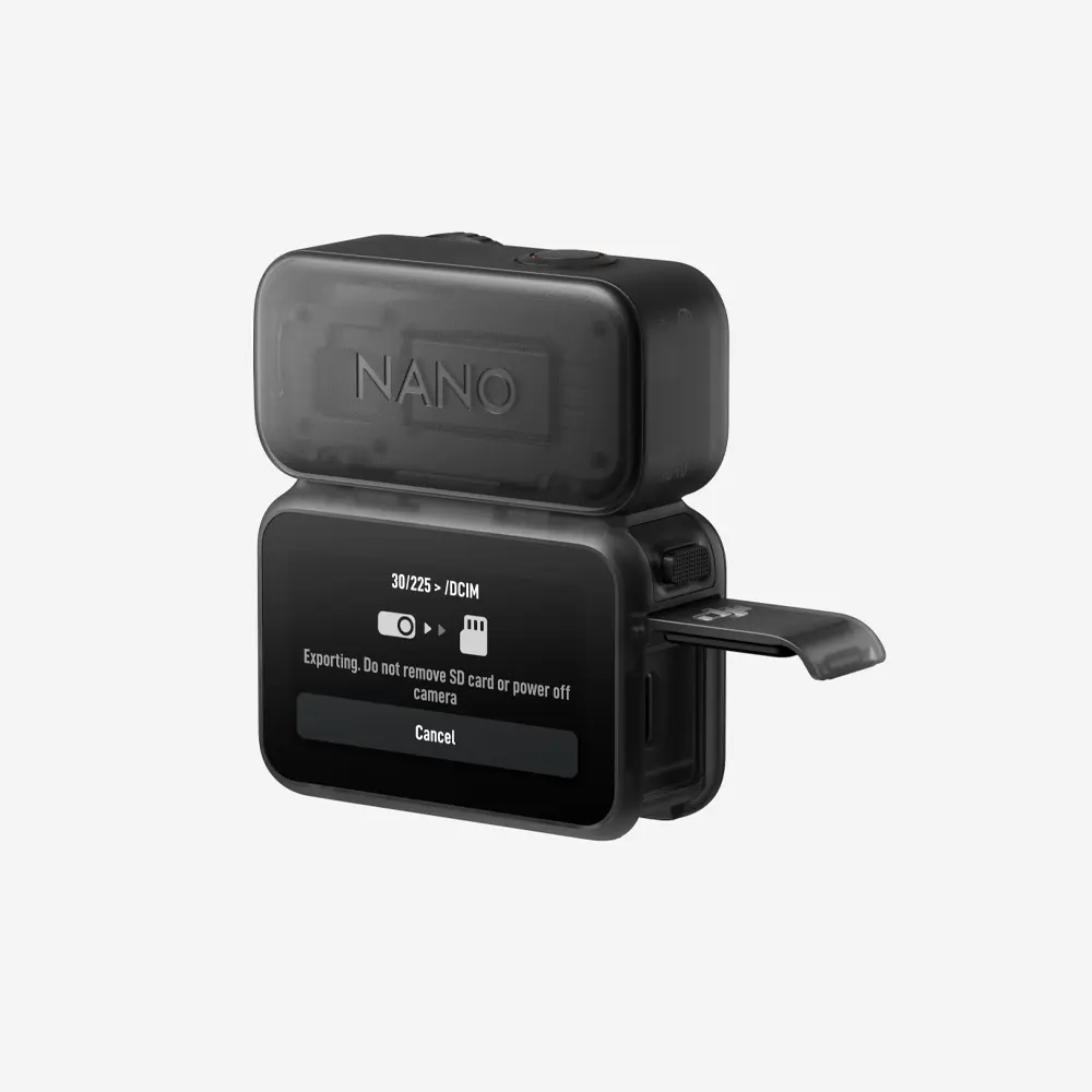 DJI Osmo Nano 128 Gb Magnetic Wearable 4K Aksiyon Kamera