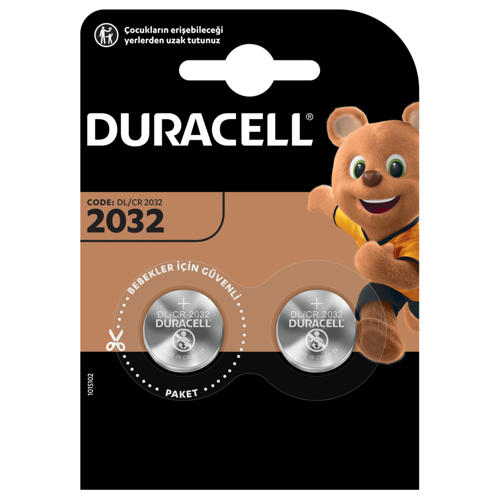 Duracell DL/CR 2032 3V Lityum 2 li Pil