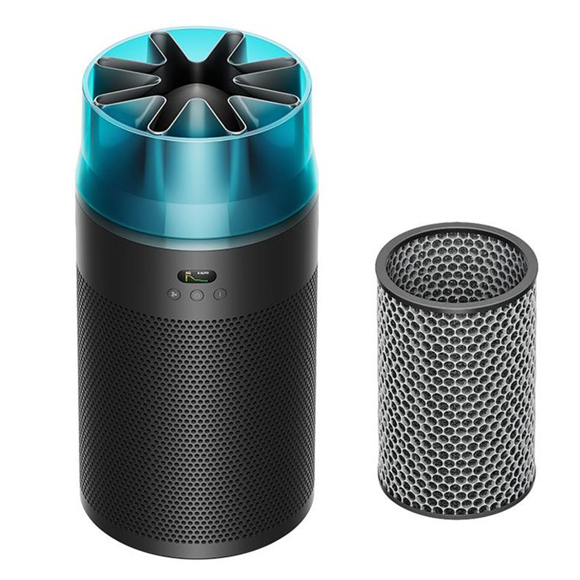 Dyson HushJet Kompakt Hava Temizleyici HJ10 (Black/Teal)