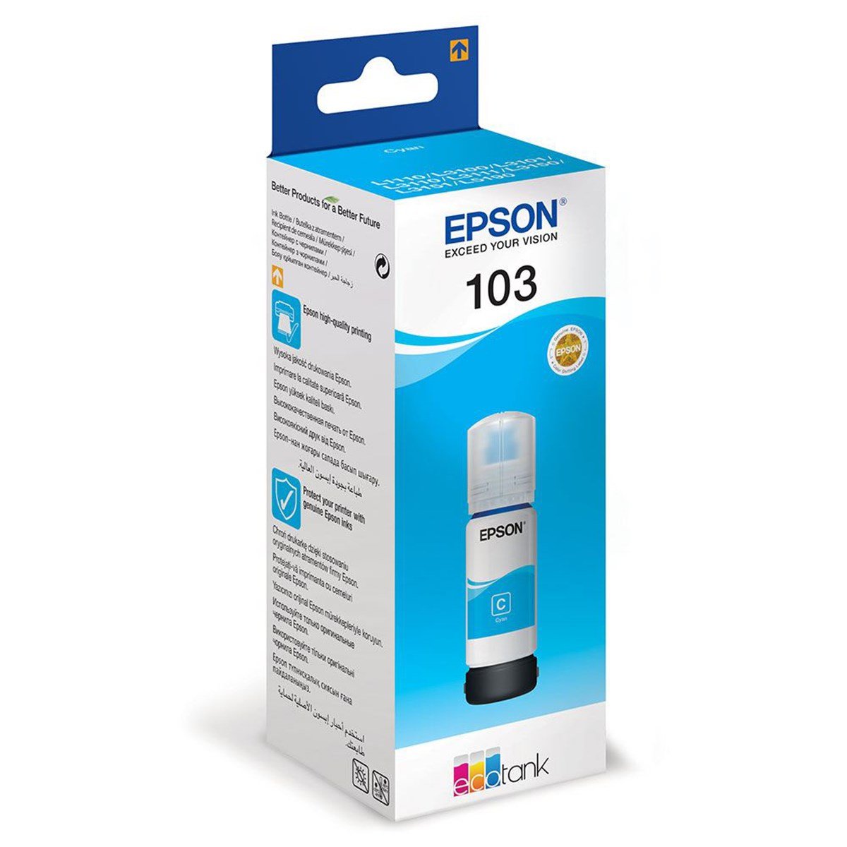 Epson 103 65ml Mavi Mürekkep Kartuşu