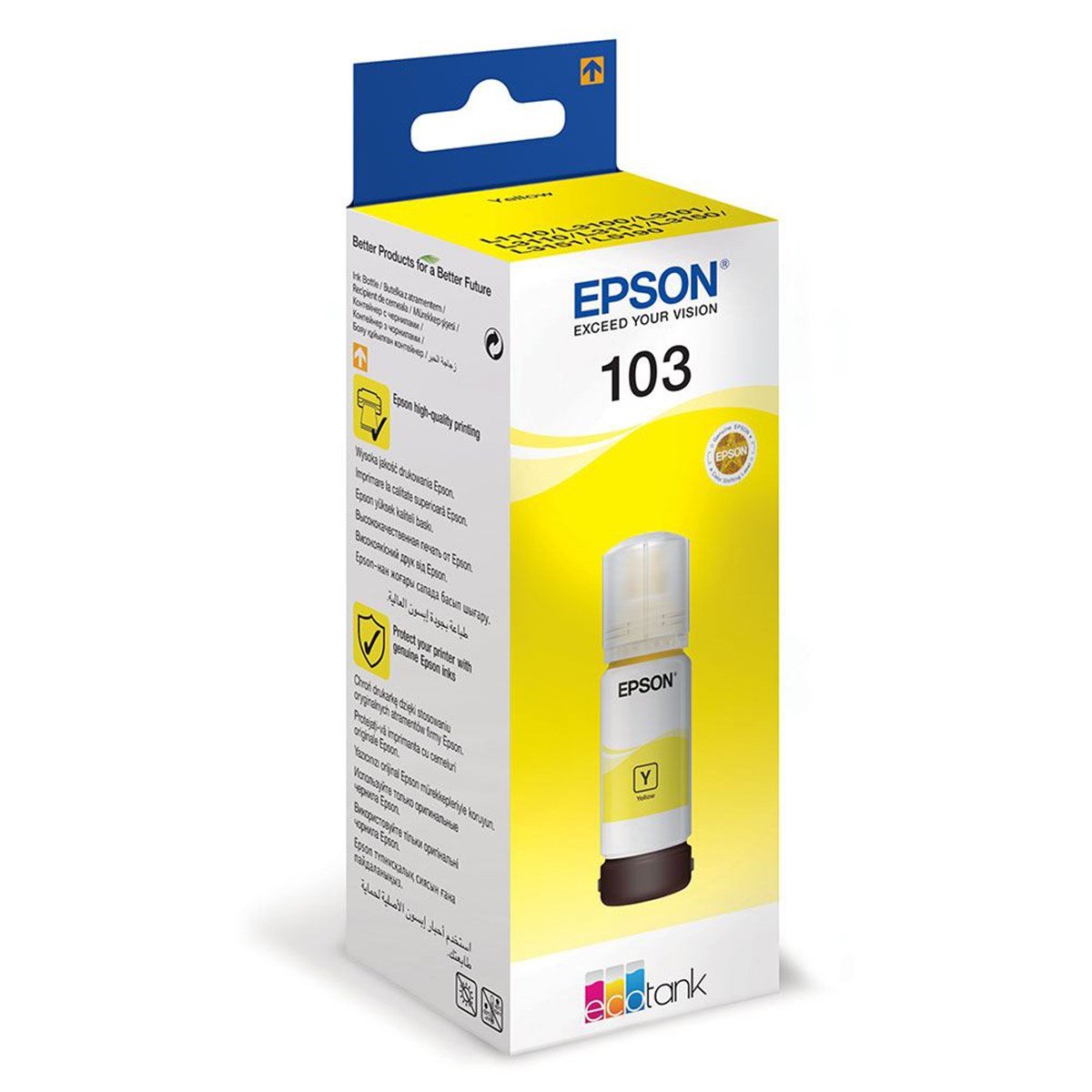 Epson 103 65ml Sarı Mürekkep Kartuşu