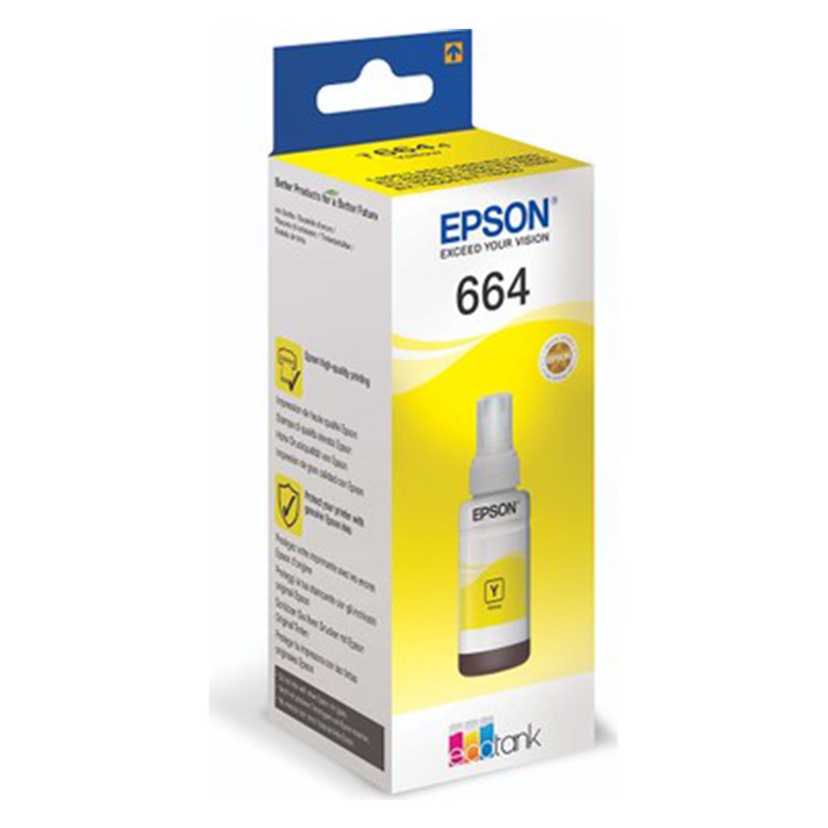 Epson 664 70ml Sarı Mürekkep