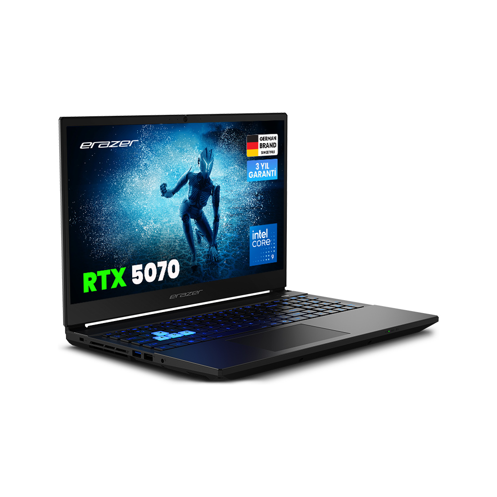 ERAZER Deputy 15 P1 MD600005 Core 9-270H 32GB 2TB RTX5070 15.6 inch QHD 165Hz, 2x16GB DDR5 Gaming Notebook