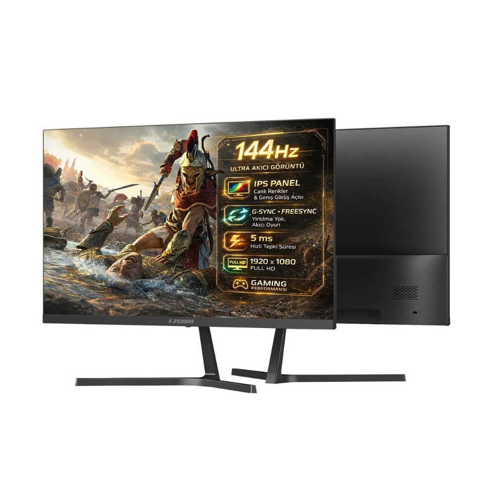 Ezcool 24 inch Corp EZP24 FHD 5MS 144Hz VGA HDMI IPS Monitör