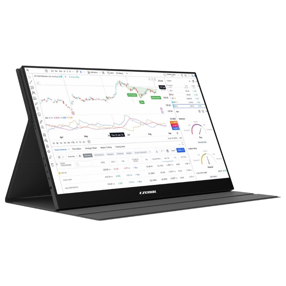 Ezcool Lite E15T 15,6 inch 60HZ Fhd Portable Taşınabilir Dokunmatik Monitör