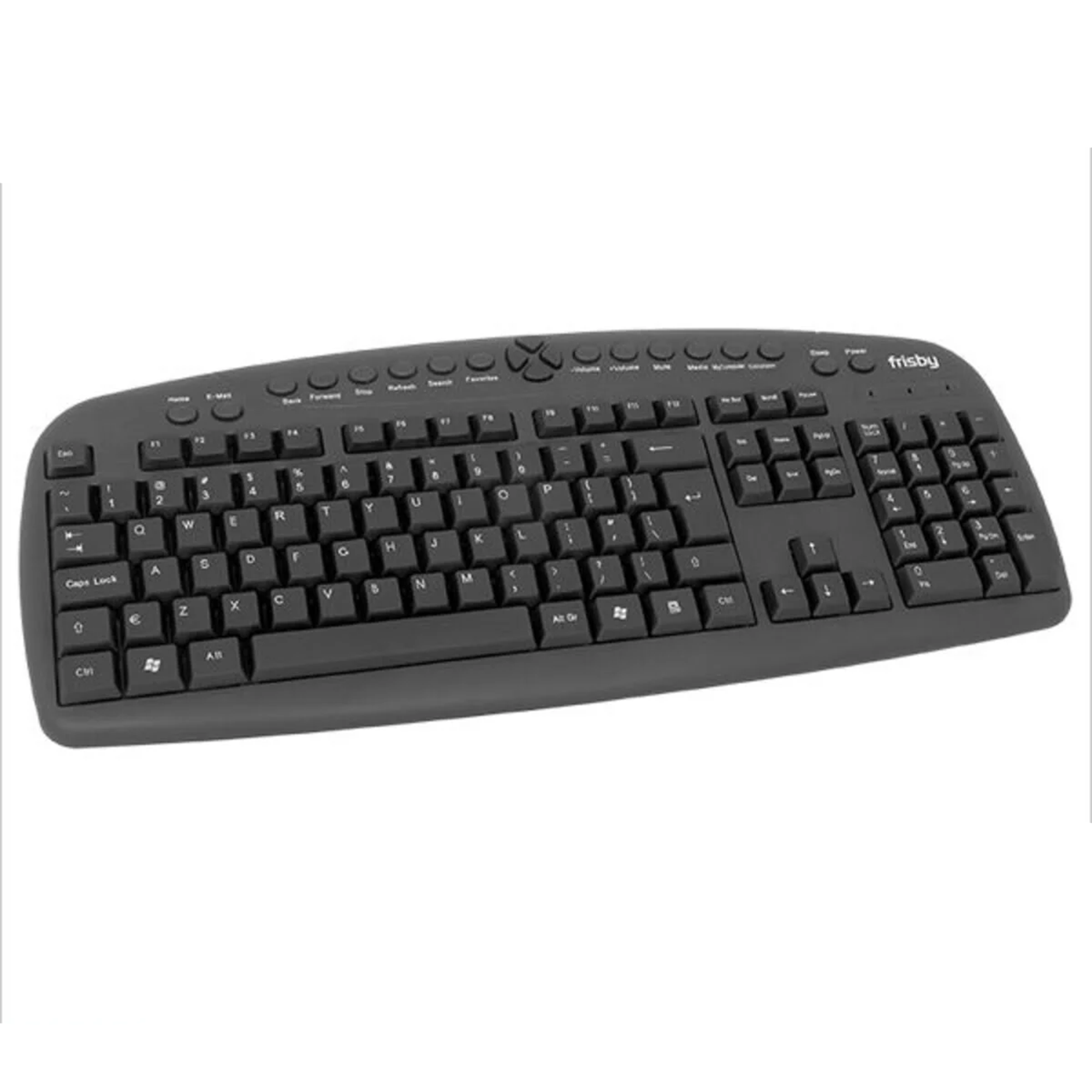 Frisby FK-130EU İngilizce Usb Multimedia Klavye