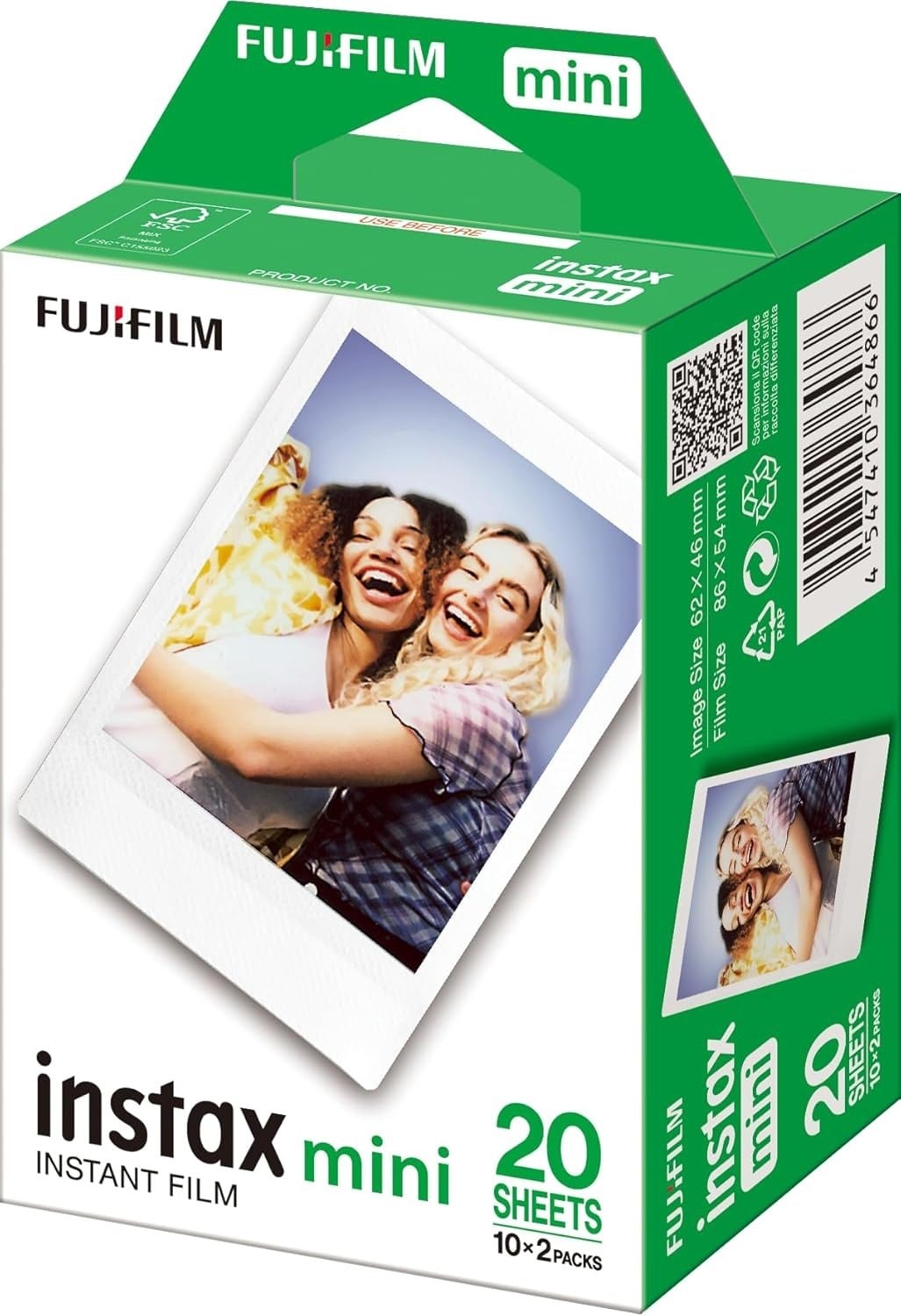 Fujifilm Instax Mini Film 20 Sayfa Twin 