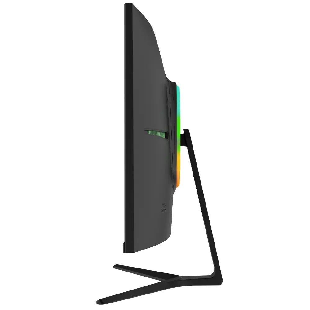 GamePower 27 inch Vivid V80 Fast VA Panel Curved RGB 300Hz 0.5ms FHD 2x2W Speaker Gaming Monitör
