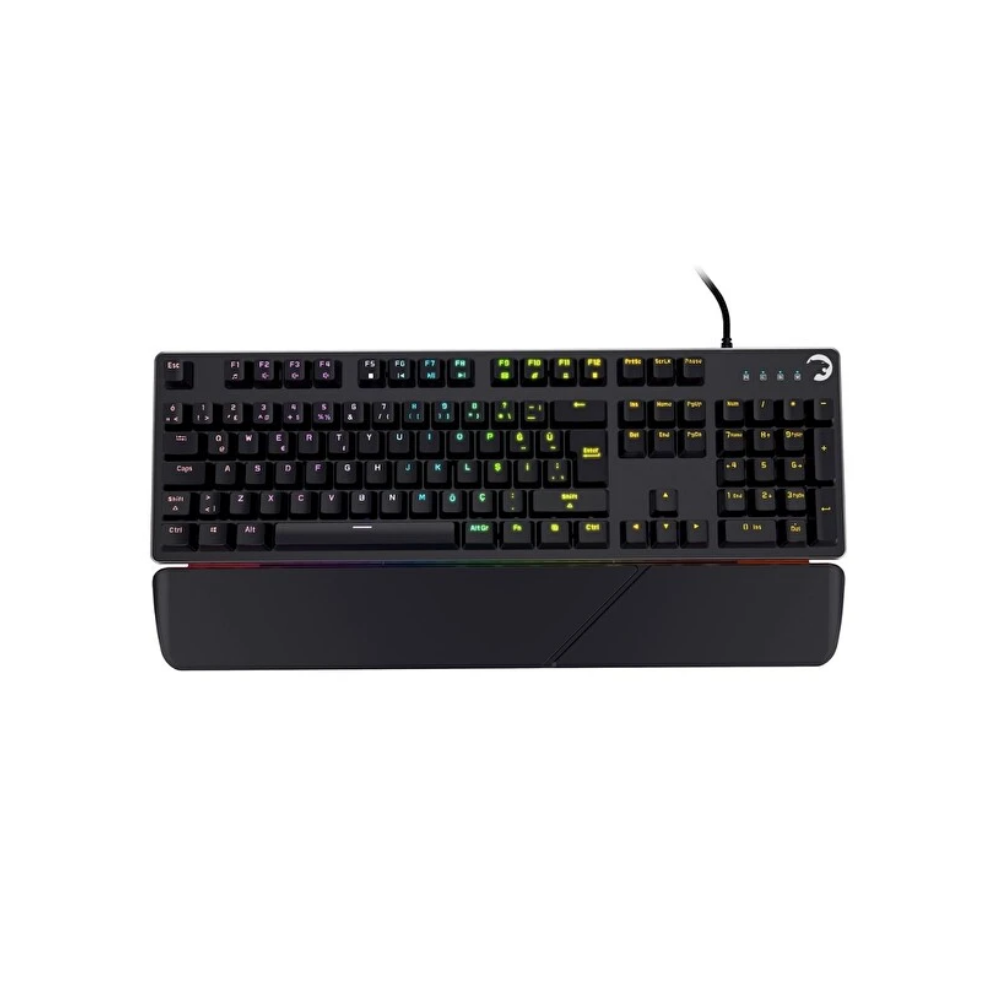 GamePower Calypso V2 RGB Optik Su ve Toza Dayanıklı Mekanik Red Switch USB DIY Gaming Klavye