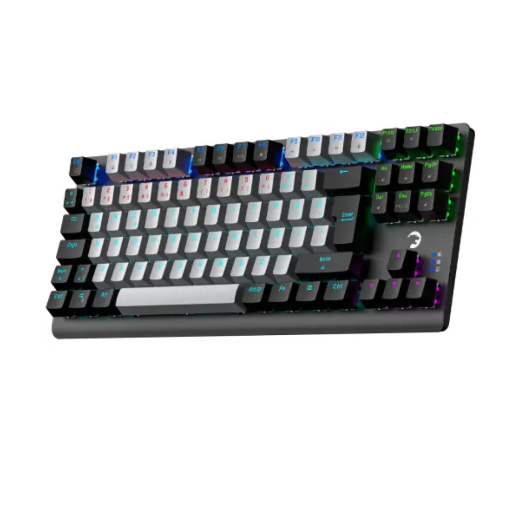 GamePower Eva 3 60M Mekanik Red Switch Türkçe Q 88 Tuş USB Gaming Klavye 