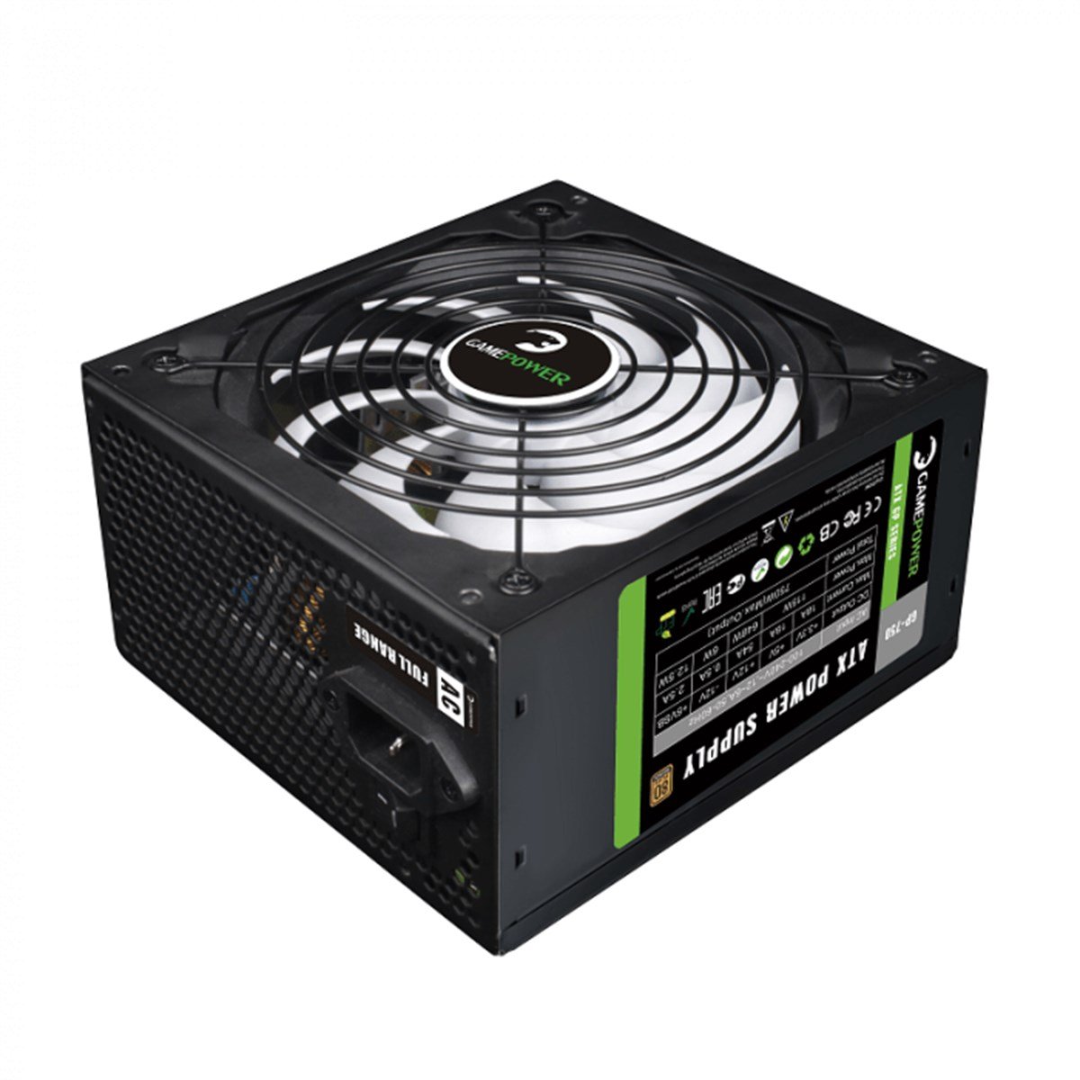 GamePower GP-750 APFC 14cm 80+ Bronze 750W Power Supply