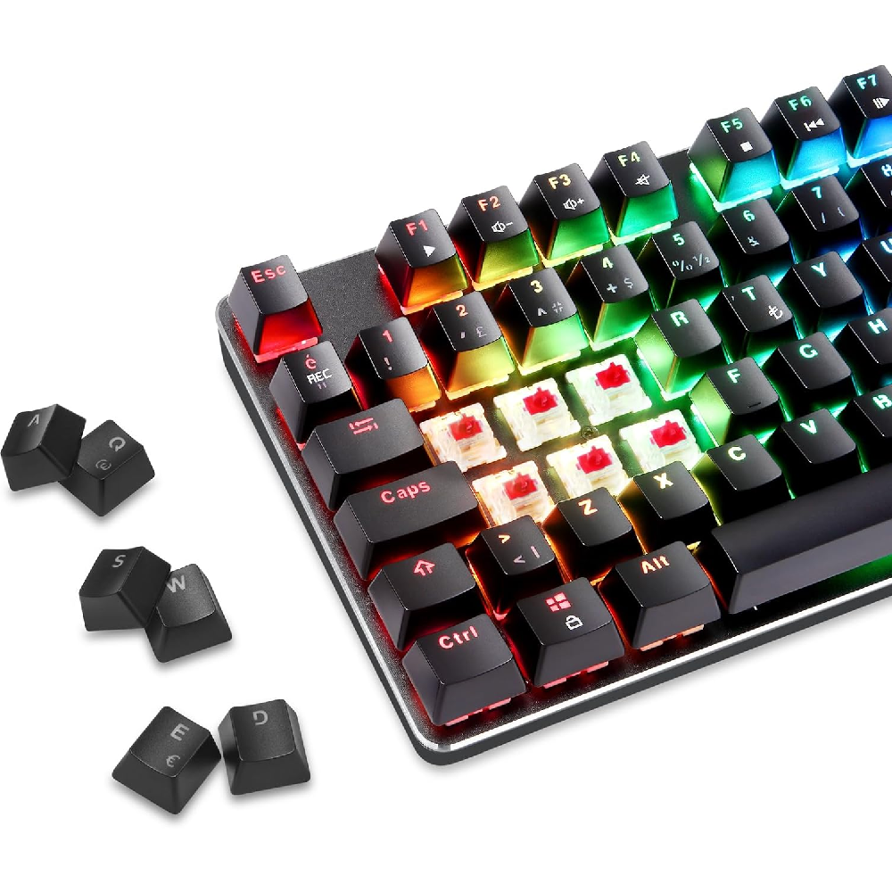 GamePower Ogre RGB 60M Red Switch Türkçe Q USB Mekanik Gaming Klavye