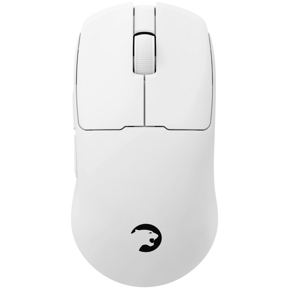 GamePower Radus 12.000DPI Triple Mode (Kablolu/Bluetooth/2.4G) Beyaz Gaming Mouse