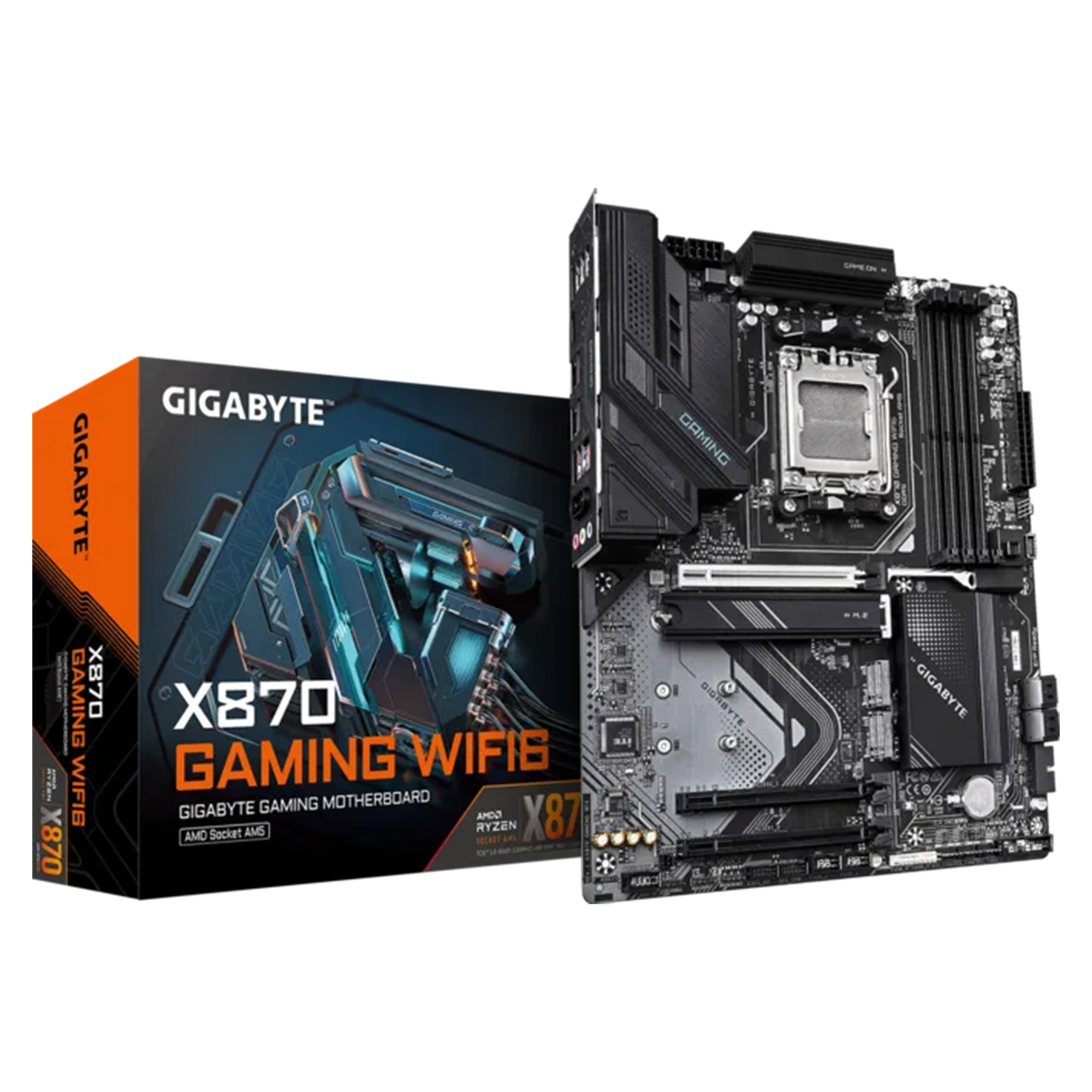 Gigabyte X870 GAMING Soket AM5 DDR5 8200(OC) MHz Wifi 6 ATX Gaming (Oyuncu) Anakart
