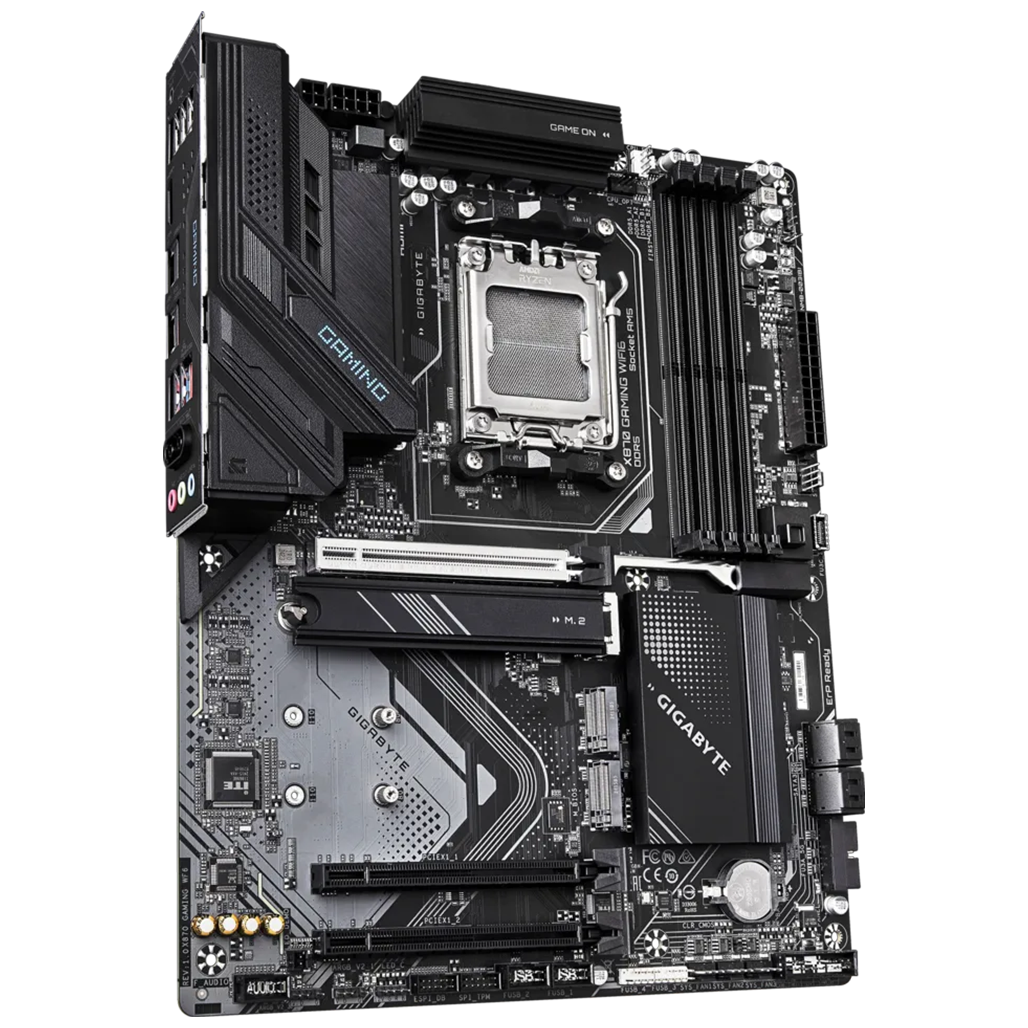 Gigabyte X870 GAMING Soket AM5 DDR5 8200(OC) MHz Wifi 6 ATX Gaming (Oyuncu) Anakart
