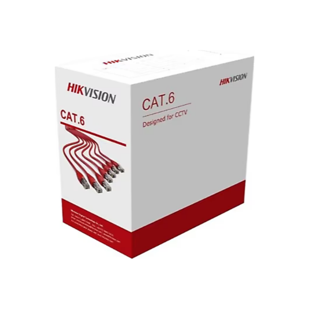 Hikvision DS-1LN6UU/CCA CAT6 UTP 305M Bakır Network Kablosu