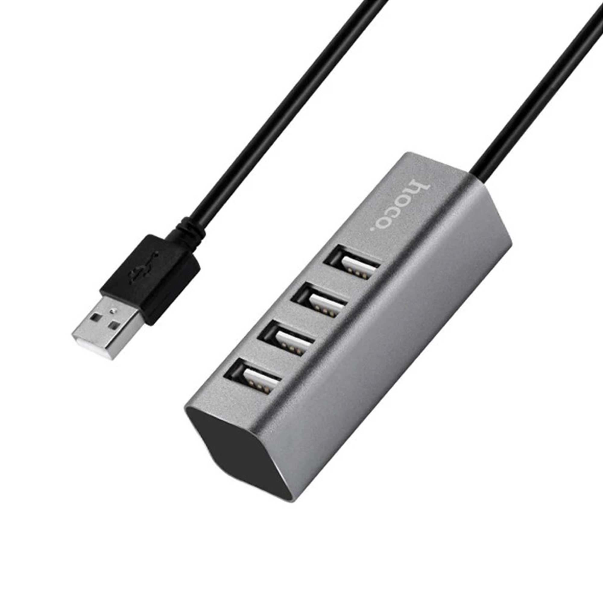 HOCO HB1 80cm Kablolu 4 Portlu USB Çoğaltıcı HUB Adaptör