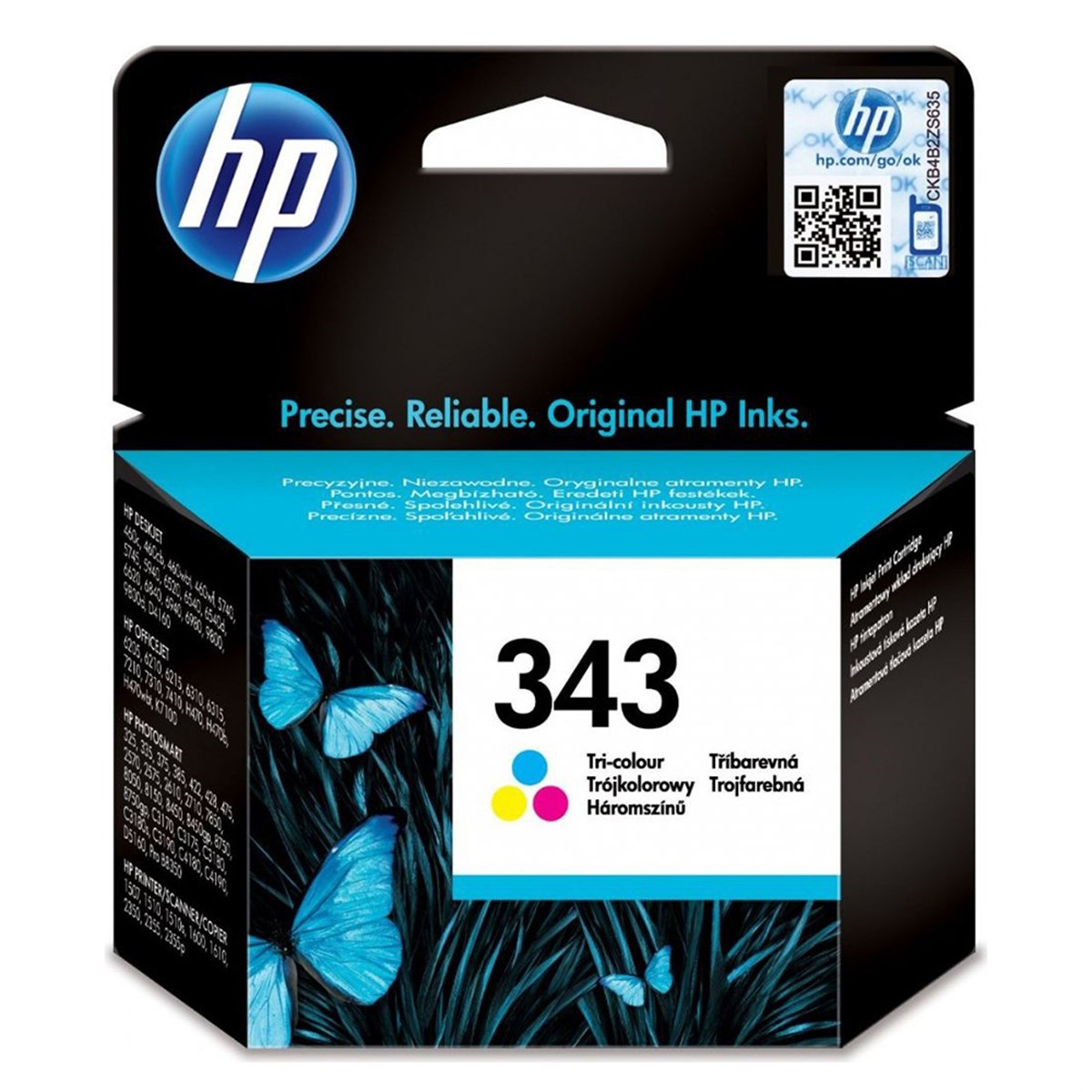 HP 343 Renkli Mürekkep Kartuşu