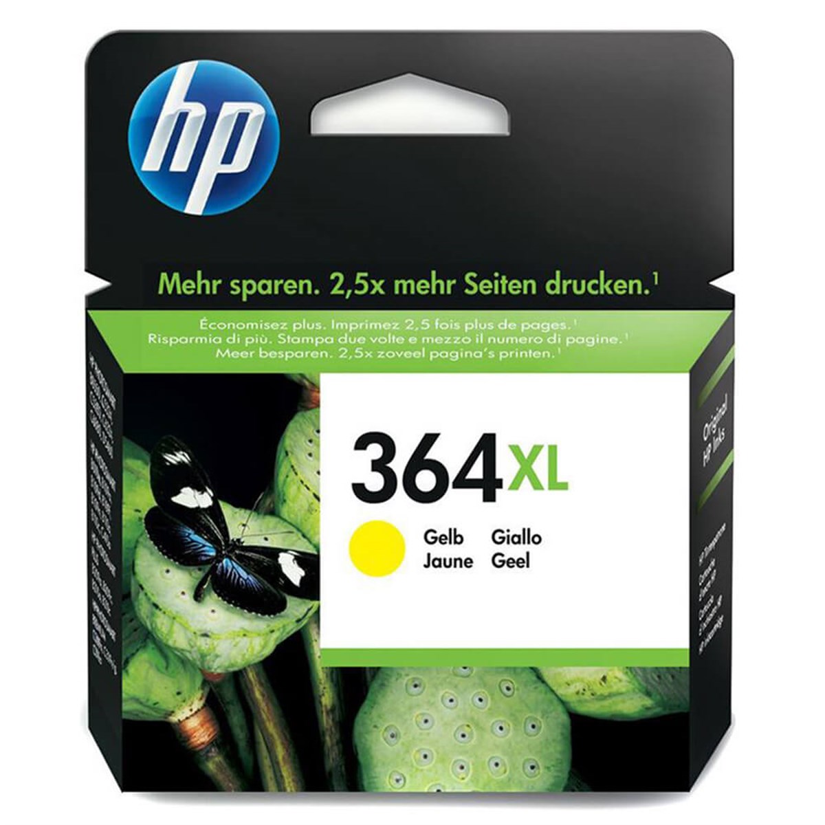 HP 364XL Sarı Mürekkep Kartuşu