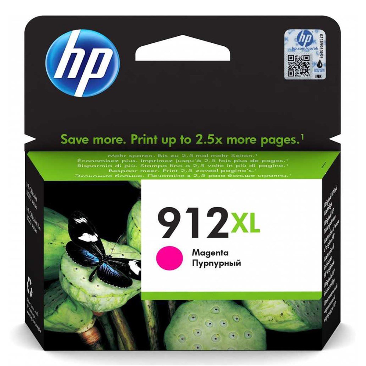 HP 912XL Magenta Mürekkep Kartuşu
