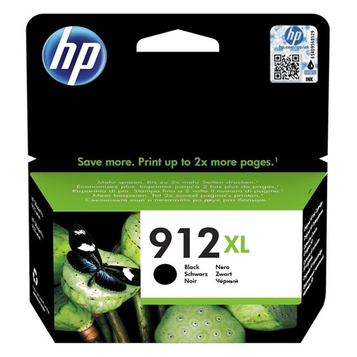 HP 912XL SiyahMürekkep Kartuşu