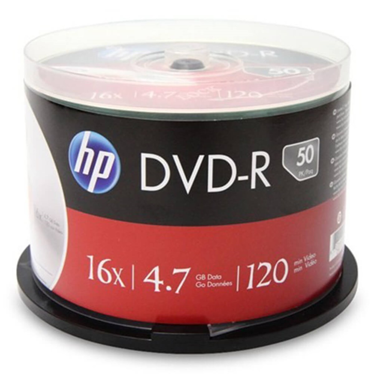 HP DVD-R 16X 120DK 4.7GB 50 LI BULK DME00070-3 