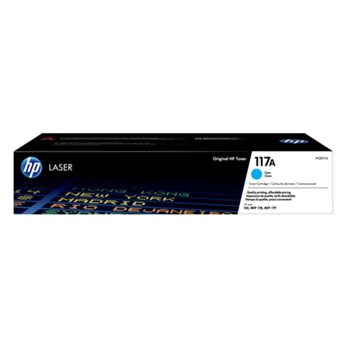 HP W2071A (117A) MAVI TONER 700 SAYFA