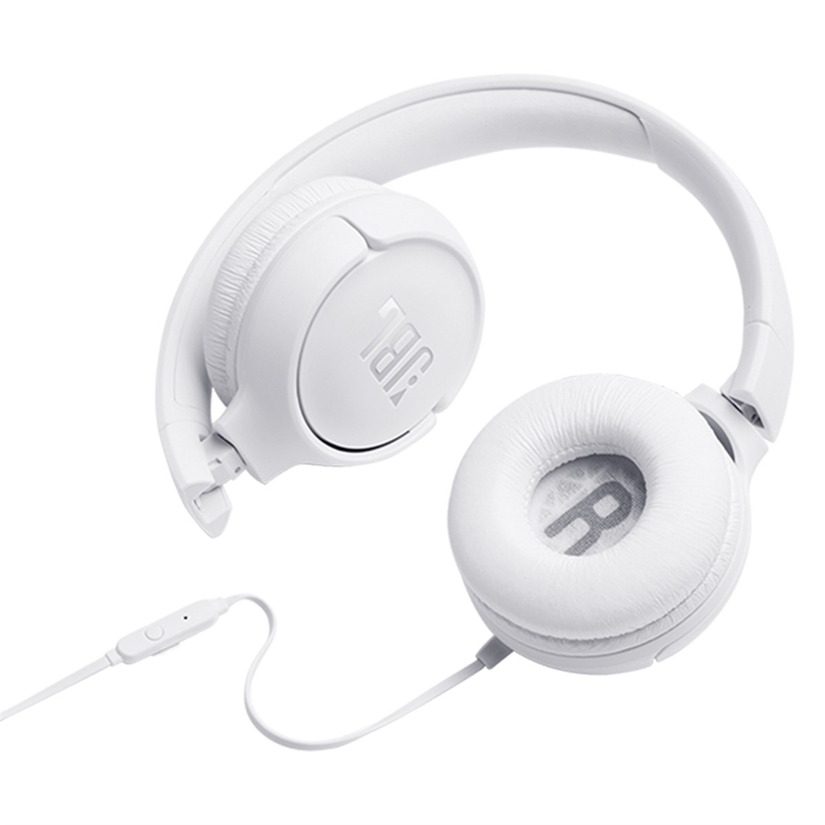 JBL T500 Beyaz Mikrofonlu Kablolu Kulaküstü
