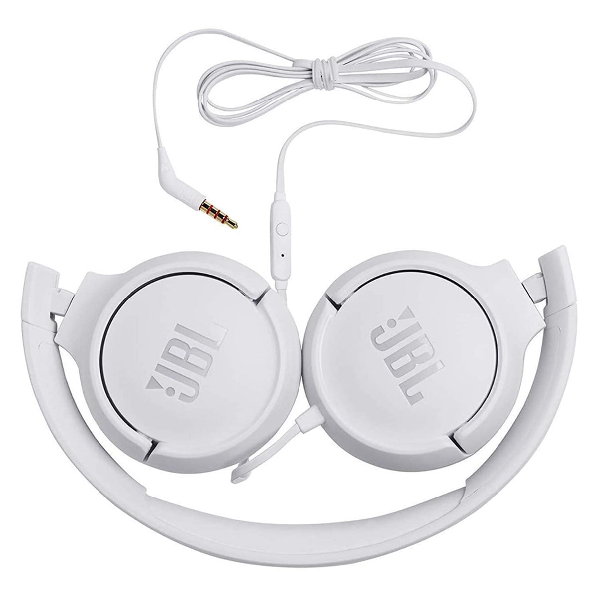 JBL T500 Beyaz Mikrofonlu Kablolu Kulaküstü