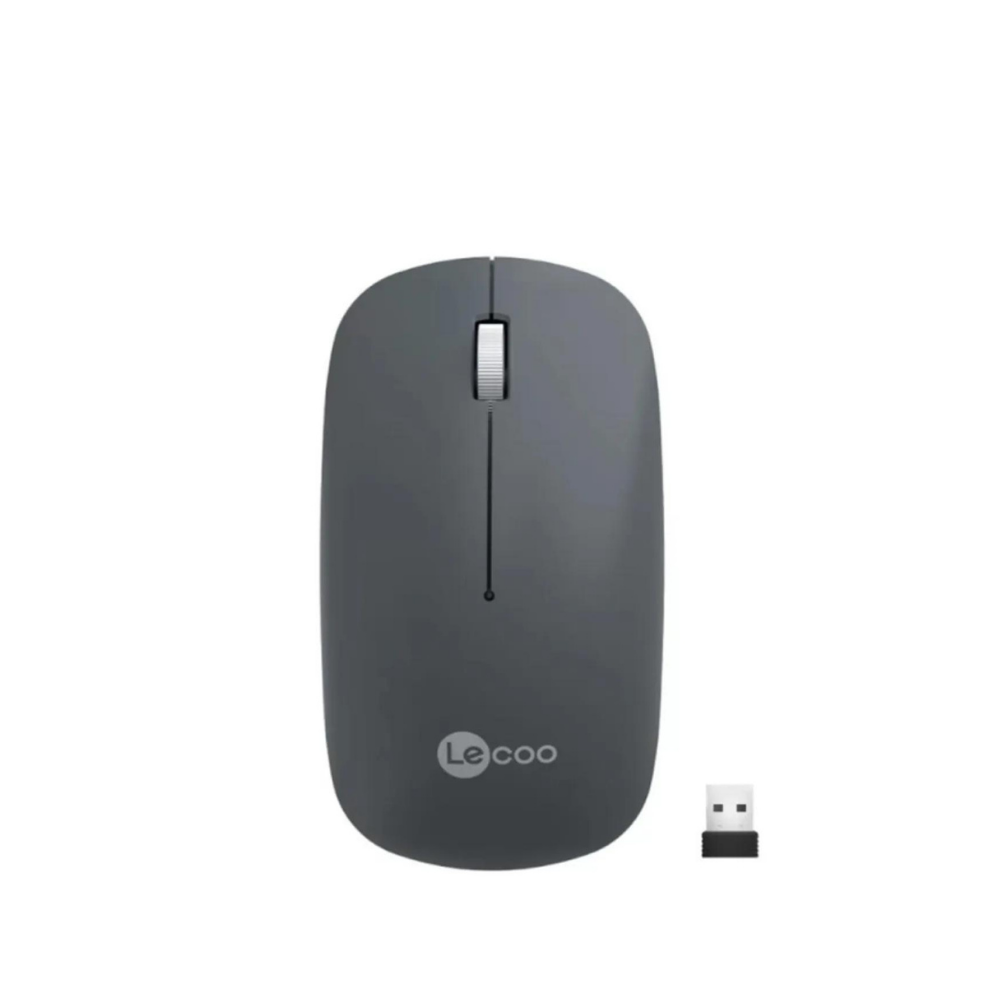 Lenovo Lecoo Usb Optik Kablosuz Mouse Gri WS214-G 