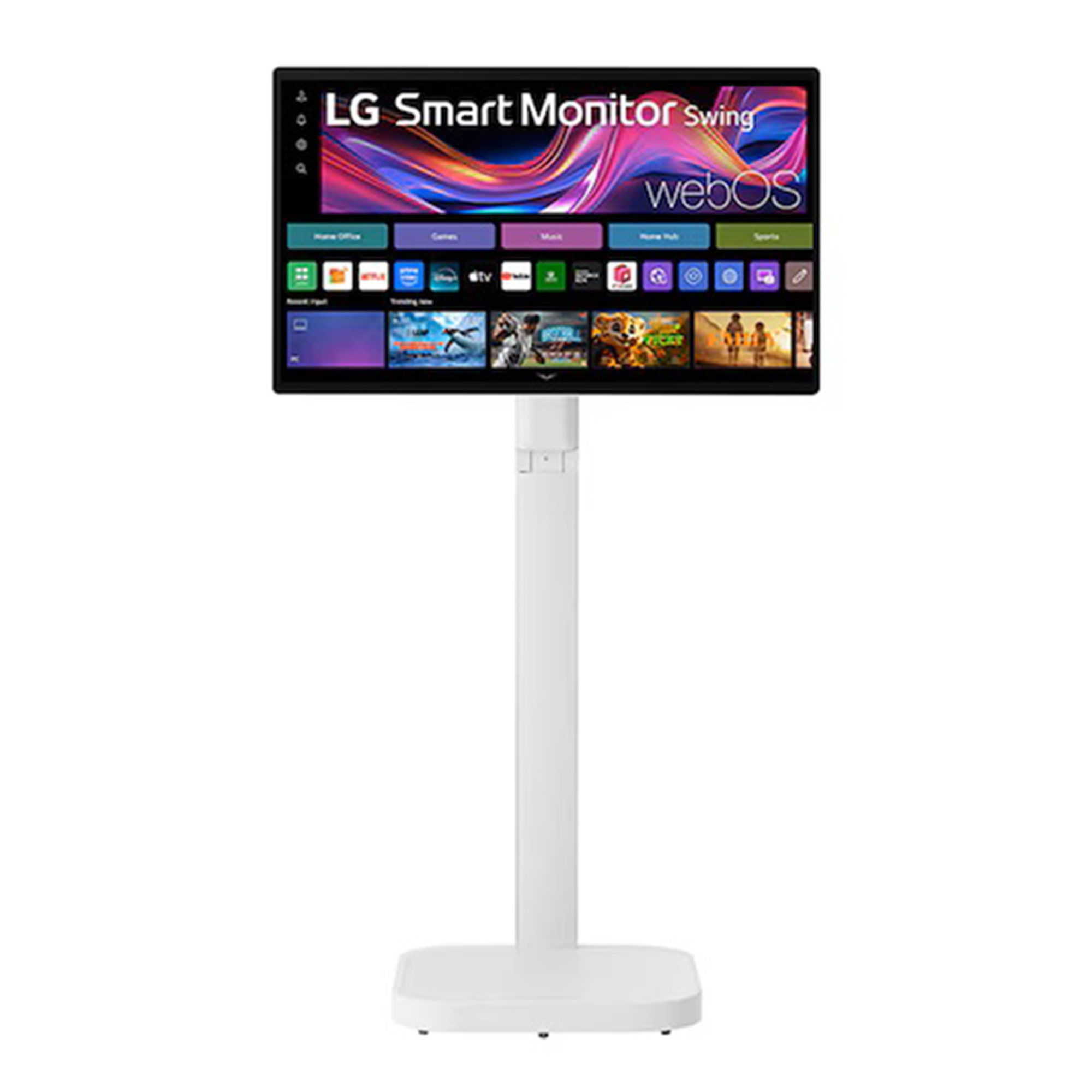 Lg Swing 32 inch 32U889SA-W 4K UHD IPS Dokunmatik, Smart Monitör, Tekerlekli Standlı