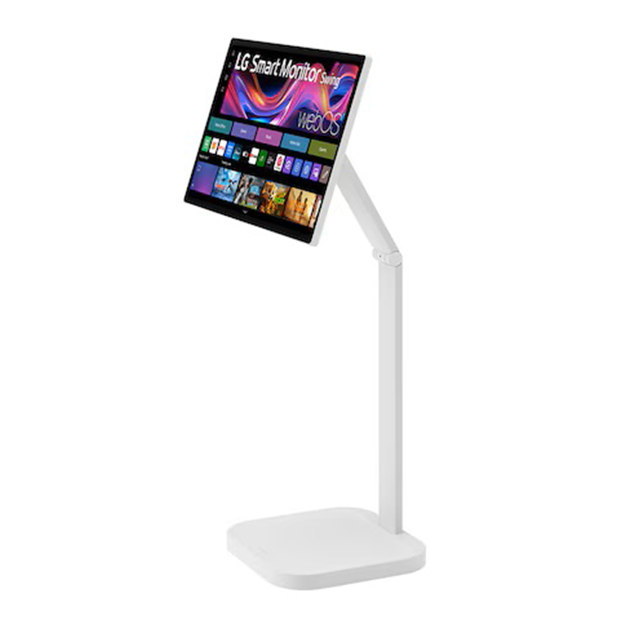 Lg Swing 32 inch 32U889SA-W 4K UHD IPS Dokunmatik, Smart Monitör, Tekerlekli Standlı