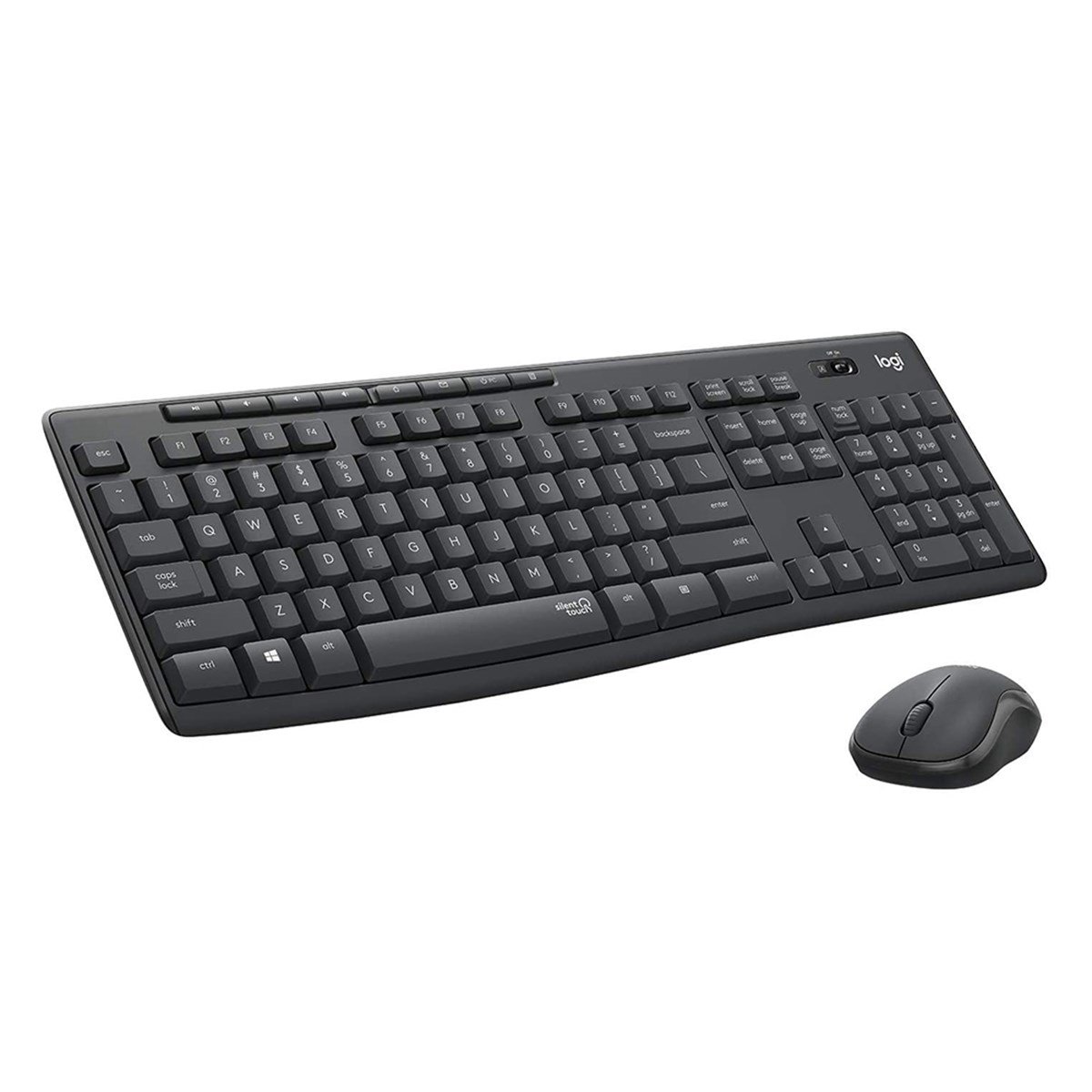 Logitech MK295 Sessiz Kablosuz Klavye Mouse Set Siyah 920-009804