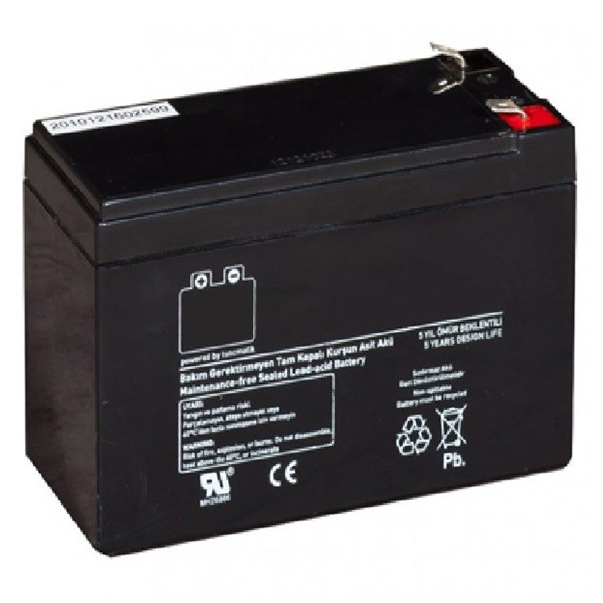 MAKELSAN 12V-7Ah Kuru Tip Akü