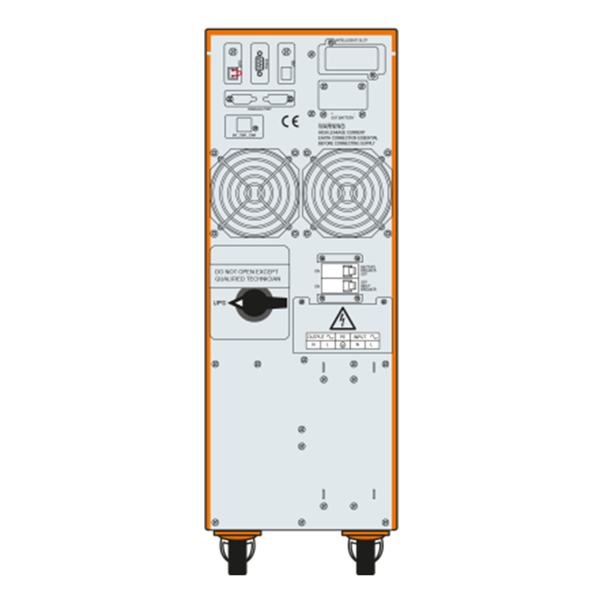 Makelsan Powerpack Se 10KVA 1F/1F (16X9AH) 4/8DK Online Kesintisiz Güç Kaynağı (Ups)