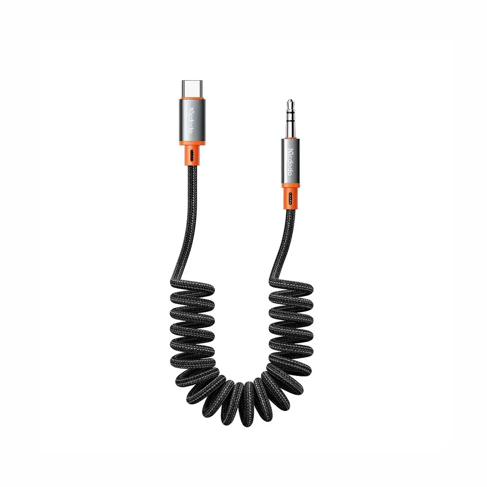 McDodo AUX Type-C to DC3.5mm Male Coil CA-0900 Cable 1.8m