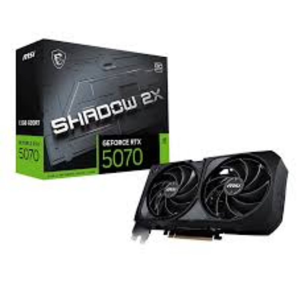 MSI GeForce RTX 5070 12GB Shadow 2X OC GDRR7 192Bit DX12 Gaming (Oyuncu) Ekran Kartı