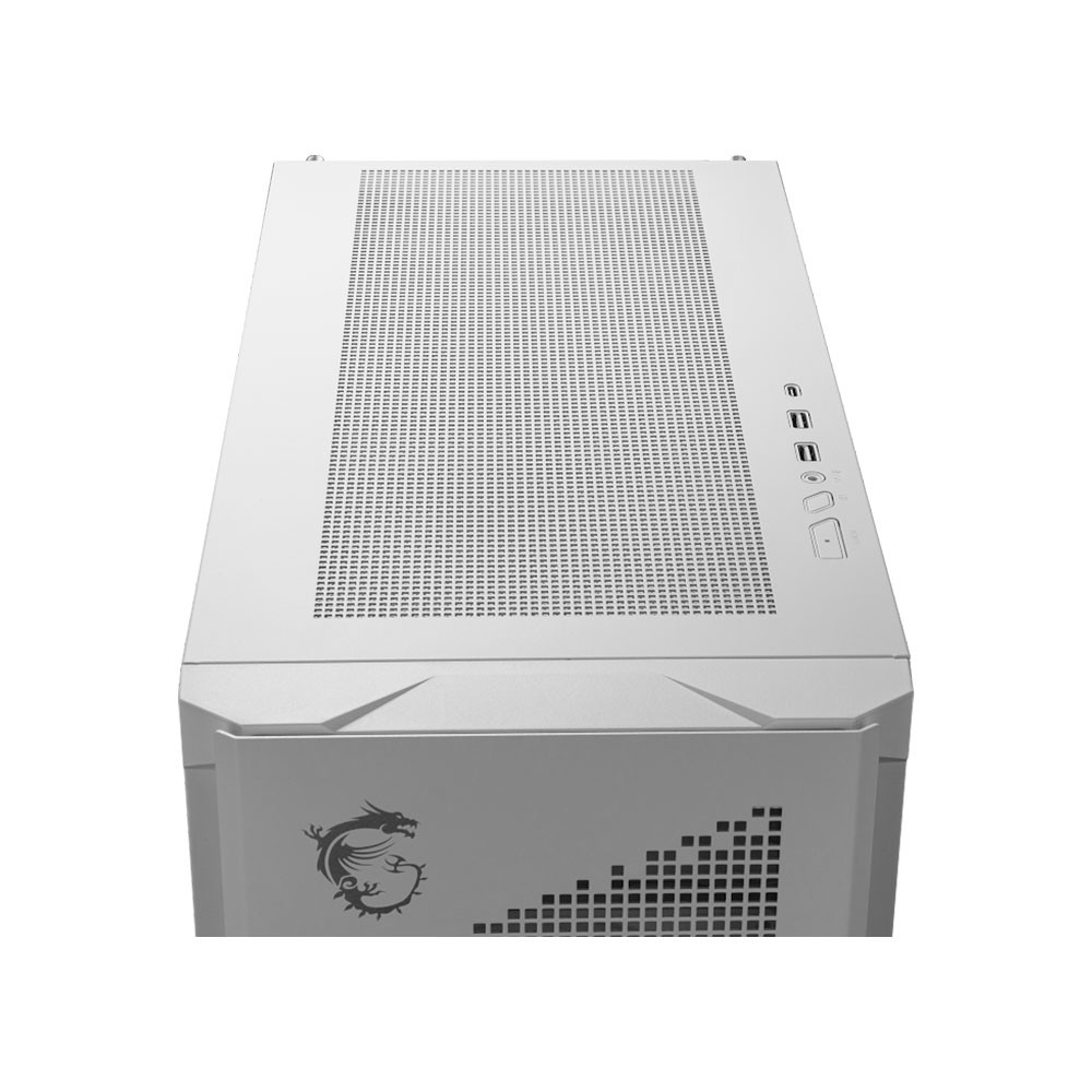 MSI MPG VELOX 300R Airflow PZ White 3x ARGB Fan USB 3.2 Mid Tower Gaming (Oyuncu) Kasa