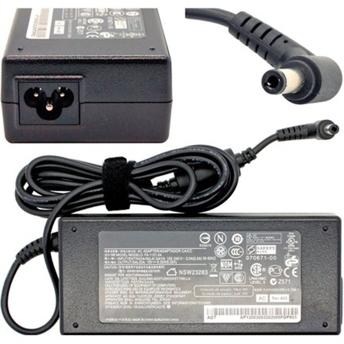 Nivatech BC-983 19V 6,32A (5,5*2,5mm) Toshiba-Asus Notebook Adaptör