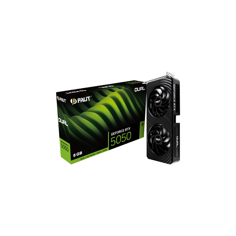 Palit GeForce RTX 5050 Dual 8GB GDDR6 128 Bit DLSS 4 Ekran Kartı