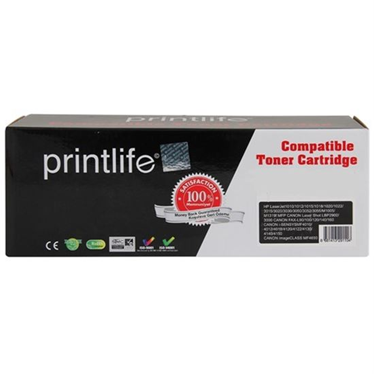 Printlife CF-217A / CRG-047 1,6K Siyah Muadil Toner