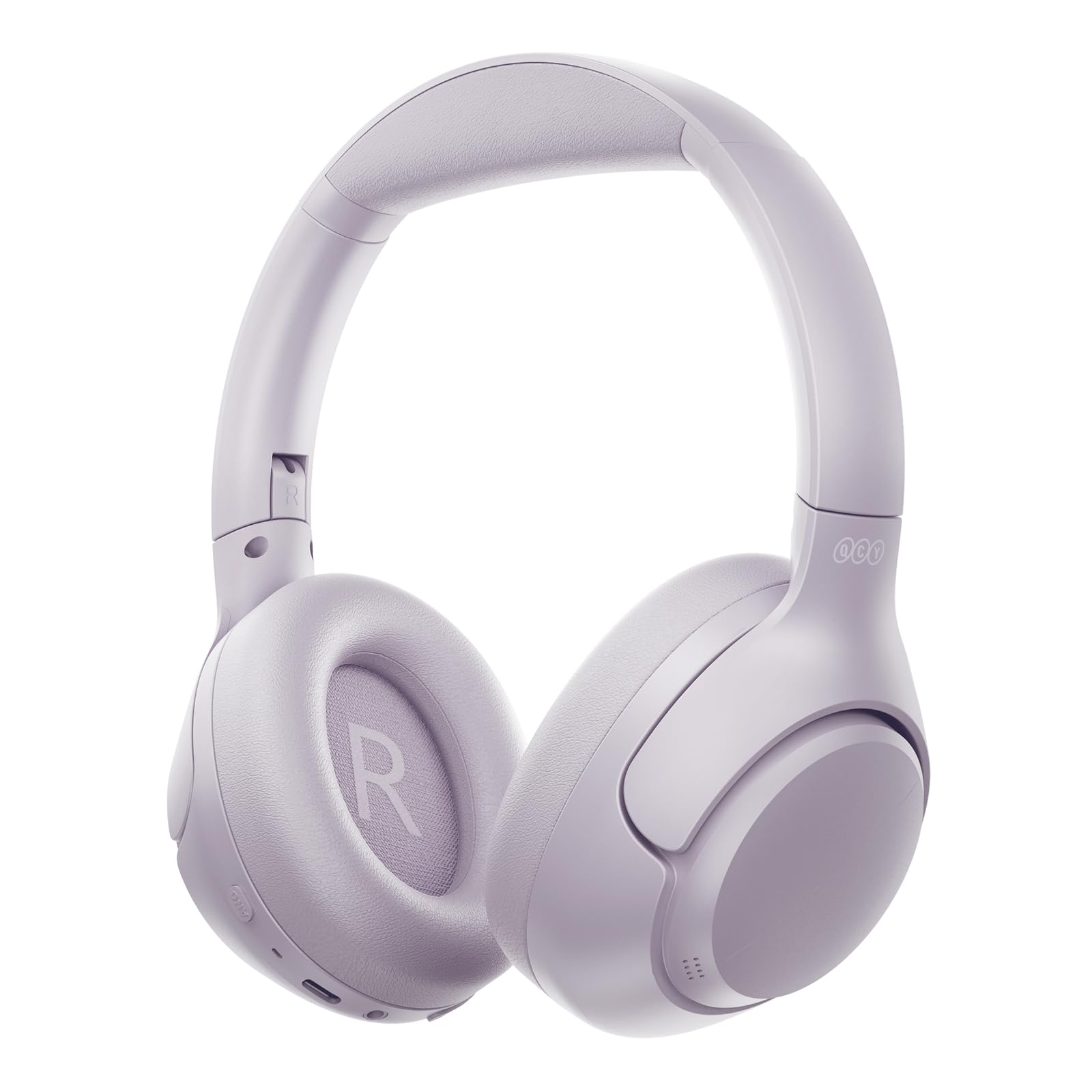 QCY H3 Pro Bluetooth Noise Cancelling Headphones Purple