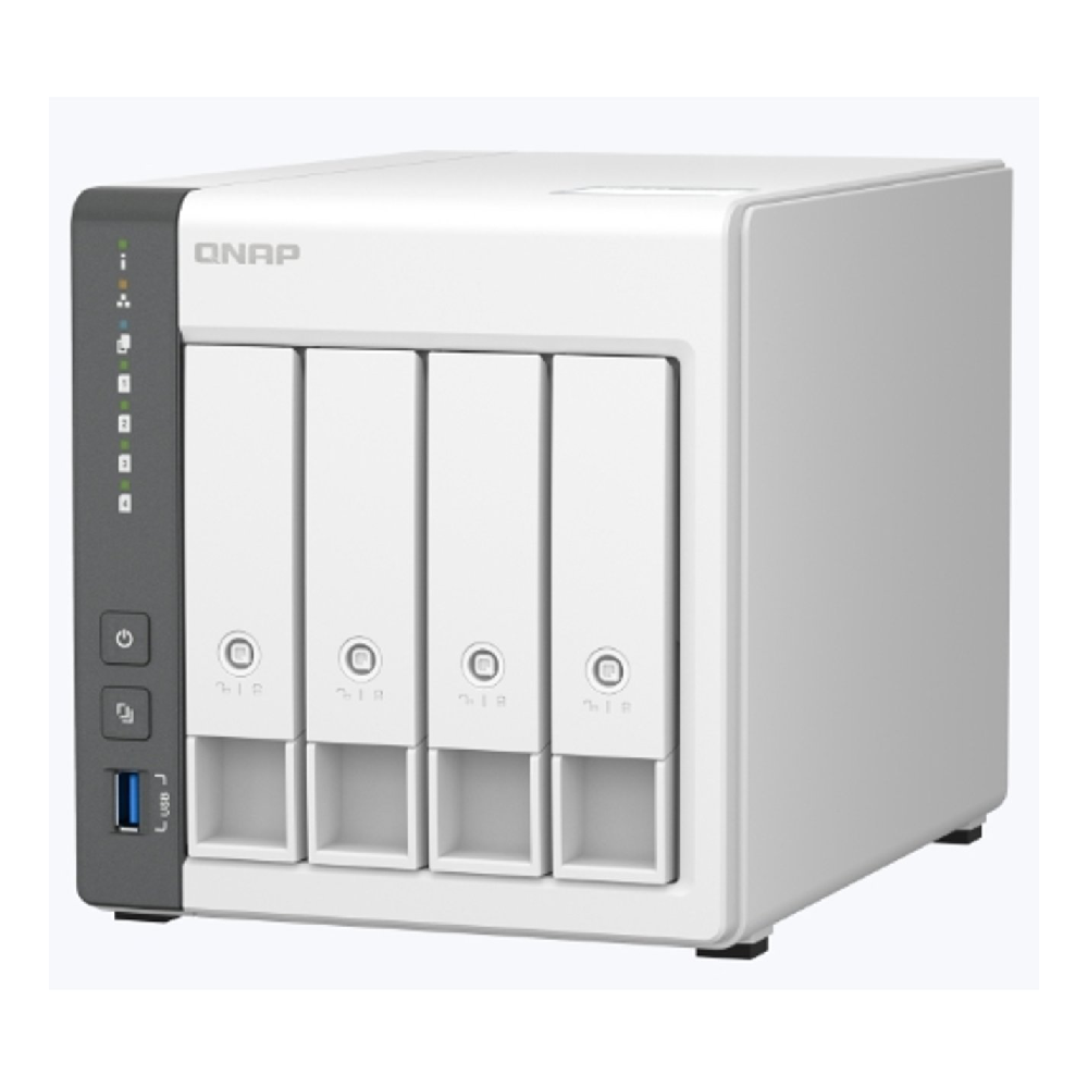 Qnap TS-433-4GB Ram 4 HDD Yuvalı Tower Nas