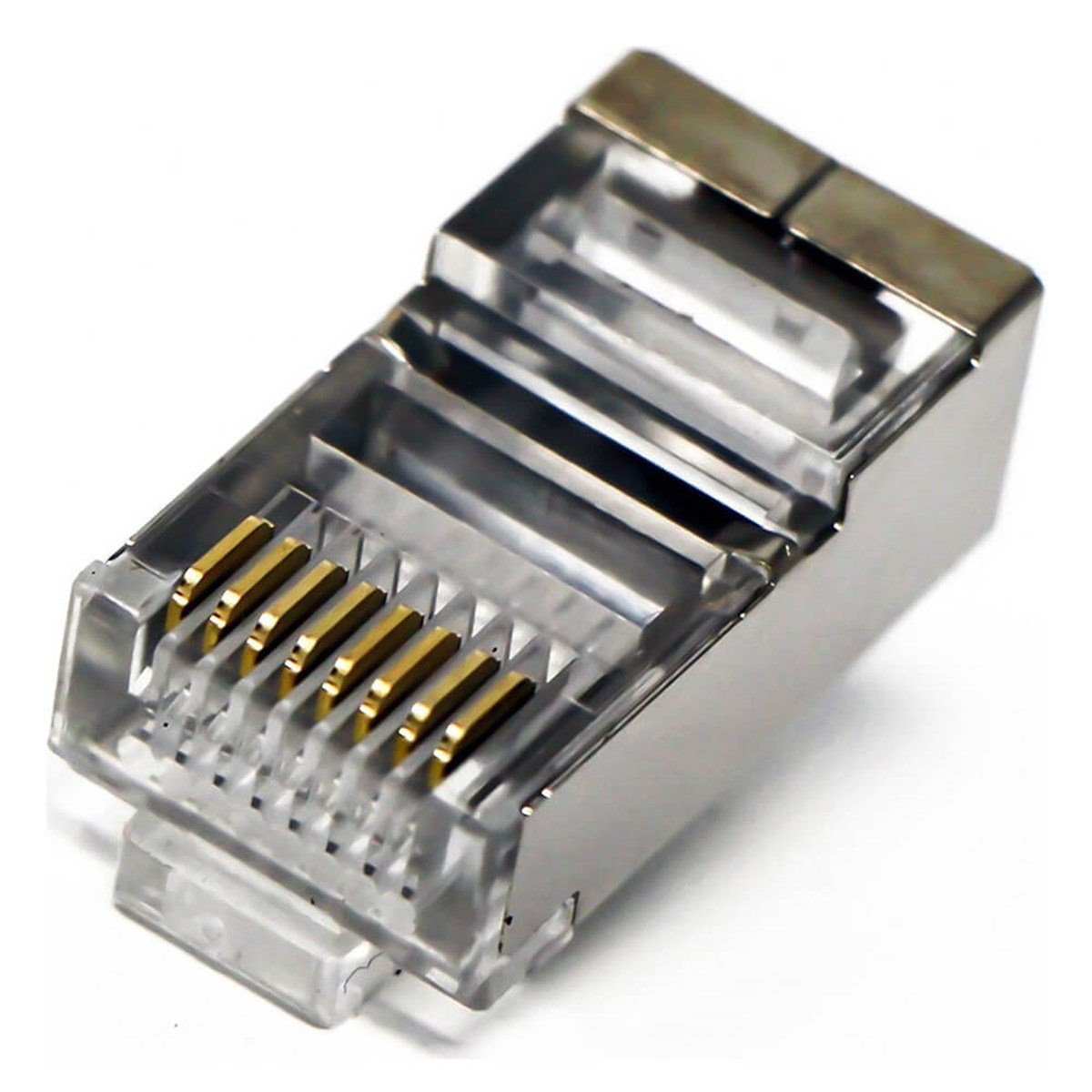 QPort Q-J625M 25'li Paket CAT6 RJ45 Metal Konnektör