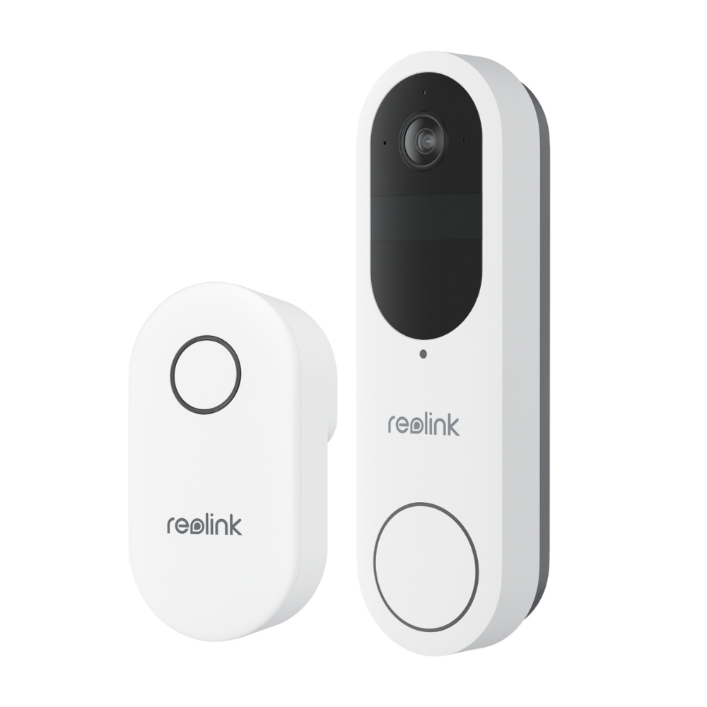 Reolink Kapı Zili Kamerası, Dahili bataryalı Görüntülü Kapı Zili (Wifi) +64Gb Hafıza Kartı