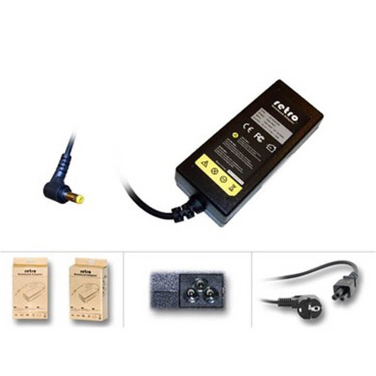 RETRO RNA-SN02 Sony 10.5V 1.9A 20W VGP-AC10V6 Notebook Adaptör