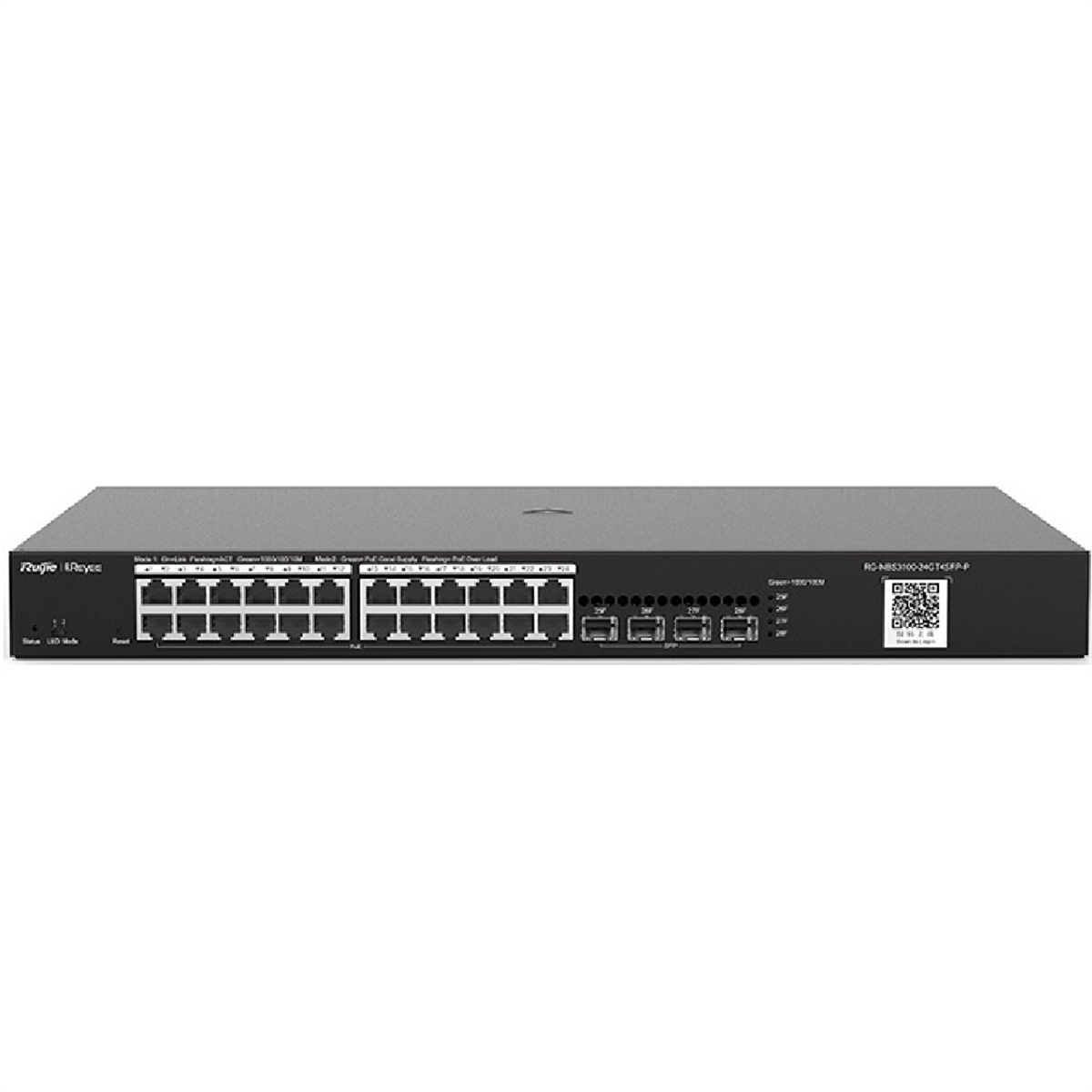 Rıijie Reyee RG-NBS3100-24GT4SFP 24 Port Gigabit + 4XSFP Yönetilebilir Rackmount Switch
