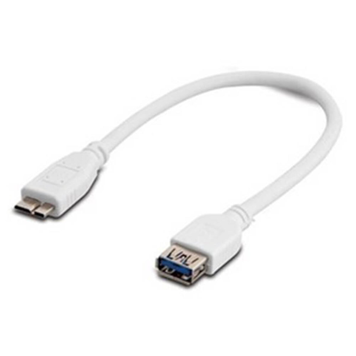 S-Link SL-30NT35 USB 25Cm Beyaz OTG Kablosu