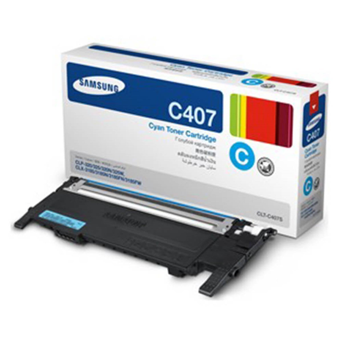 Samsung C407 Mavi Toner