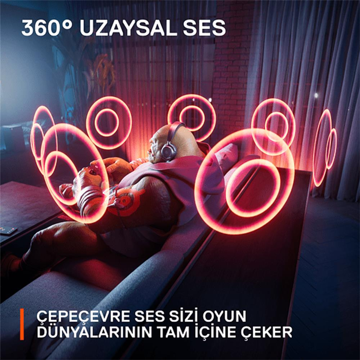 Steelseries Arctis Nova 7X Kablosuz Siyah Gaming Kulaklık SSH61565